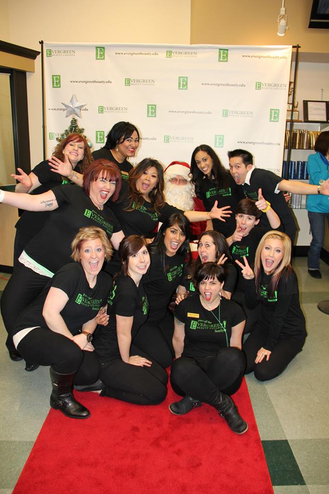 Beauty School Holiday Event
